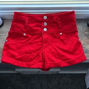 Who wouldn’t want some cute red high waisted shorts?!
